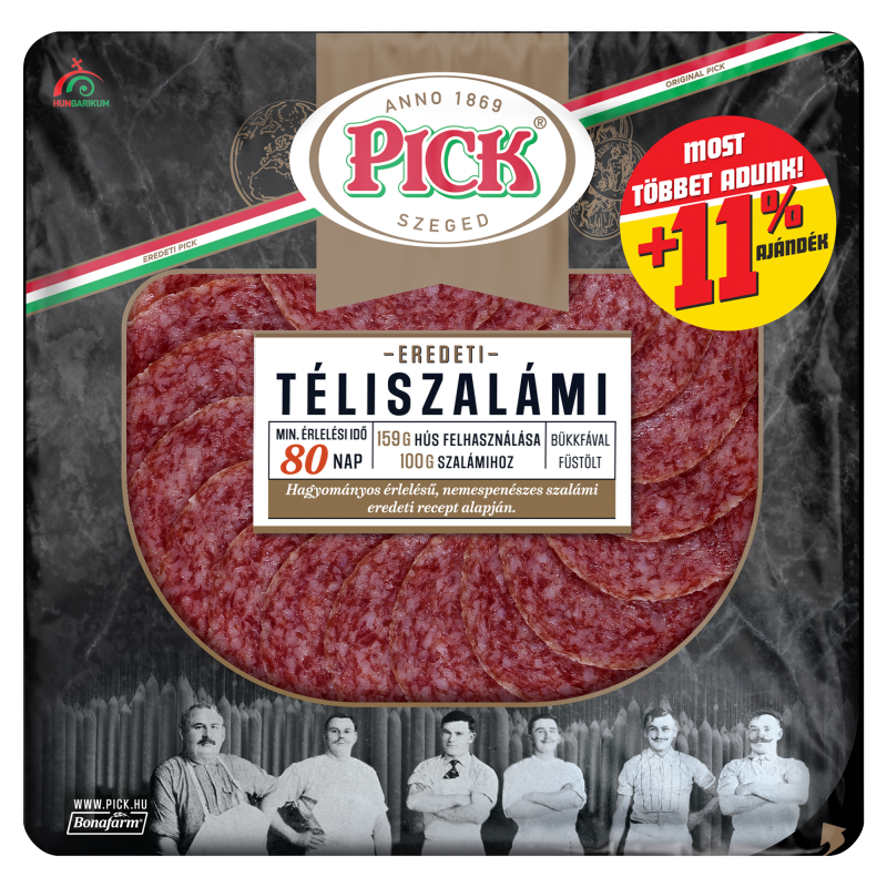 PICK szeletelt eredeti téliszalámi 78 g